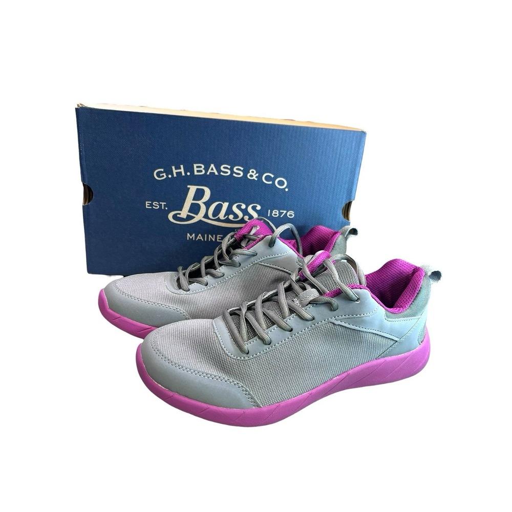 Women's G.H. Bass & Co. Sneakers 7.5 M Roam Pink And Gray New With Box